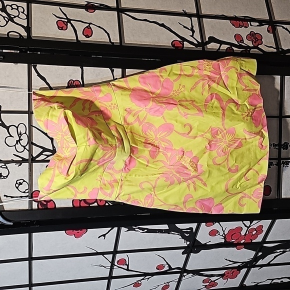 Trina Turk Floral Strapless Dress Size 8‎ - Picture 2 of 8